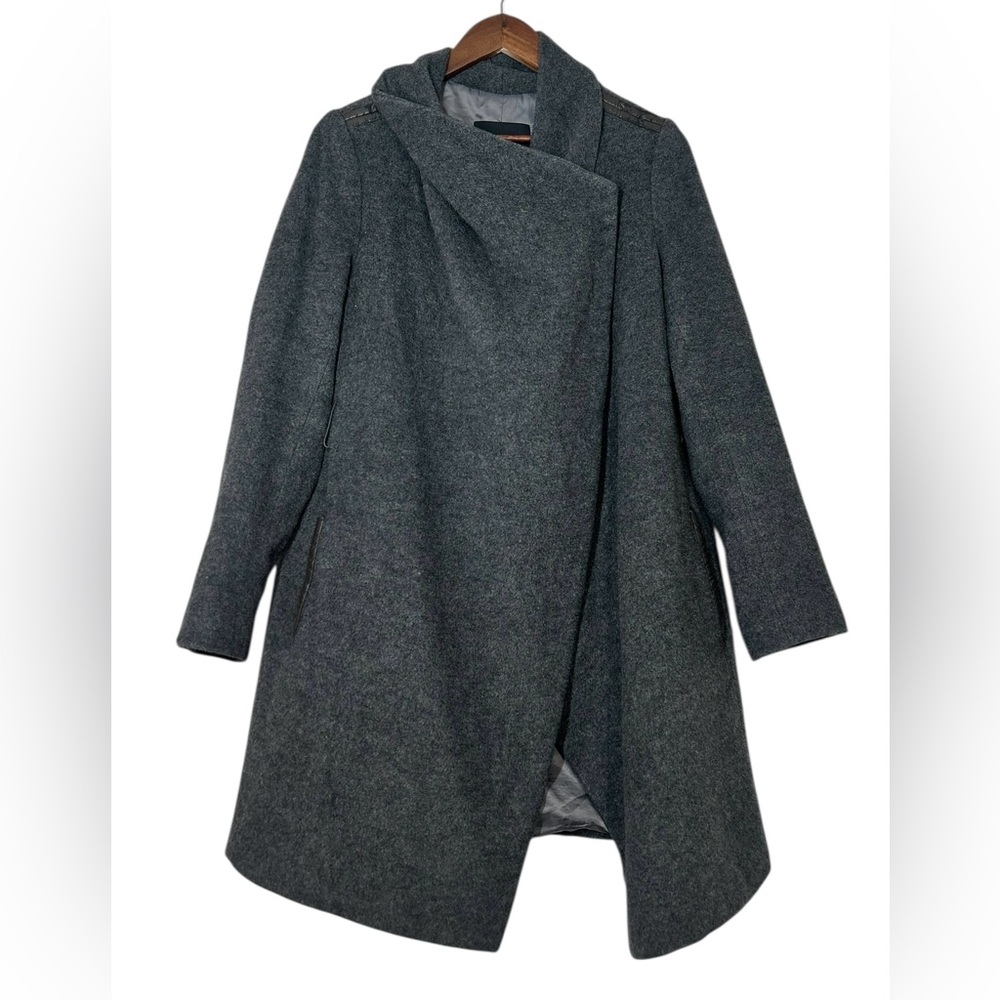 Women's Gray Coat - Picture 2 of 12